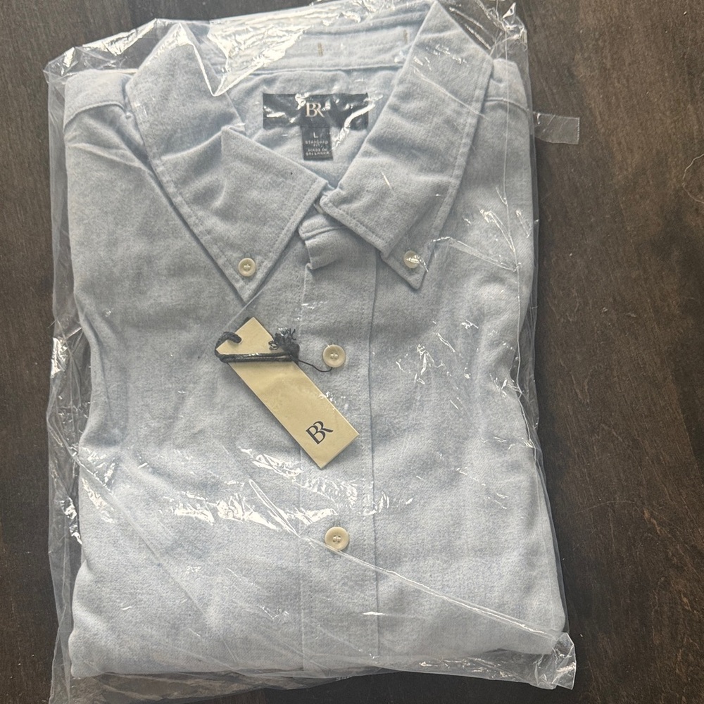 Banana Republic Men's Sky Blue Casual Shirt